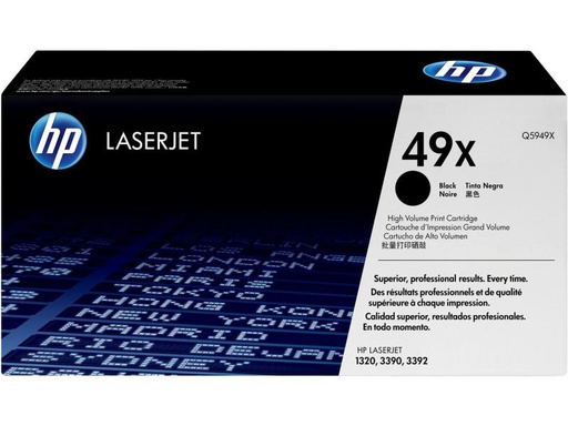 [90112602 13105] HP Toner Nr. 49X (Q5949X) Black