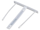 Fellowes Archivclips Weiss, 100 Stück