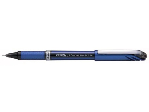 [90113032 1187879] pentel Gelschreiber EnerGel Plus mit 0.5 mm Nadelspitze, Schwarz