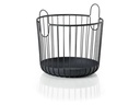 Zone Denmark Aufbewahrungskorb Inu Ø 30 cm, Schwarz