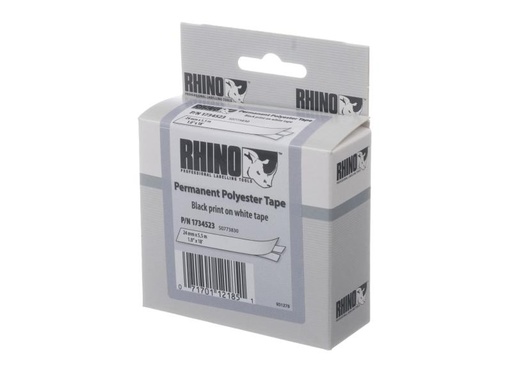 [90113224 140885] DYMO Beschriftungsband ID 1 Schwarz auf Weiss
