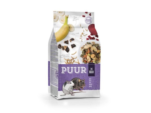 [90113253 873387] Witte Molen Hauptfutter Puur Gourmet-Müsli für Ratten, 800 g