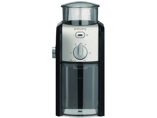 [90113573 394082] Krups Kaffeemühle Expert Schwarz/Silber