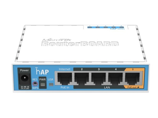 [90113600 365517] MikroTik Access Point RB951Ui-2nD, HAP