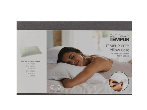 [90113603 1091245] Tempur Kopfkissenbezug Sonata Dunkelgrau
