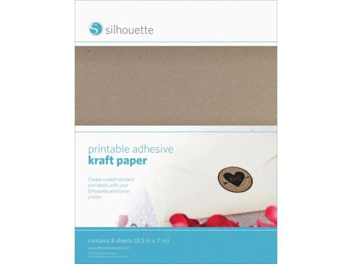 [90113900 274905] Silhouette Stickerpapier Bedruckbares Kraftpapier