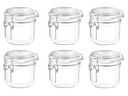 Bormioli Rocco Einmachglas Fido 200 ml, 6 Stück 