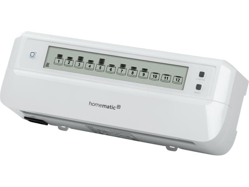 [90114343 919700] Homematic IP Smart Home Funk-Fussbodenheizungsaktor 24 V / 230 V 12-fach