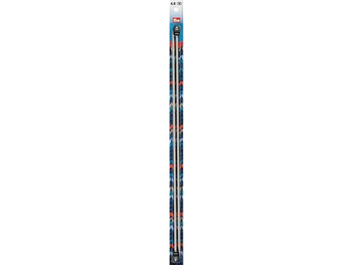 [90114519 1175082] Prym Stricknadeln 4.00 mm, Alu, 2 Stück, Grau
