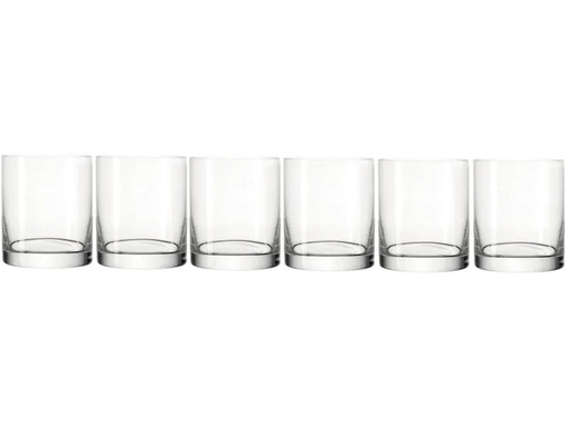 [90114565 552822] Leonardo Trinkglas Easy maxi 310 ml, 6 Stück, Transparent