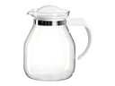 Montana Teekanne CONTENT 1.25 l, Transparent/Weiss