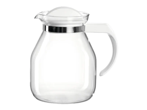 [90114567 1063644] Montana Teekanne CONTENT 1.25 l, Transparent/Weiss