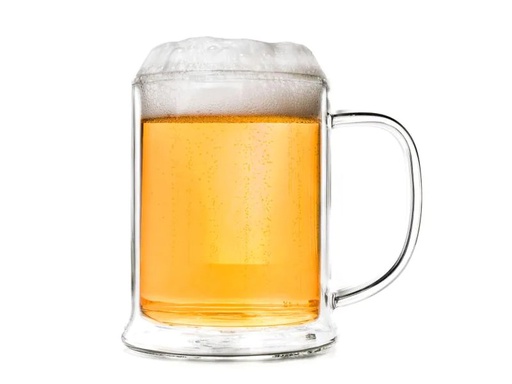 [90114572 718611] Creano Bierglas 500 ml, 1 Stück, Transparent
