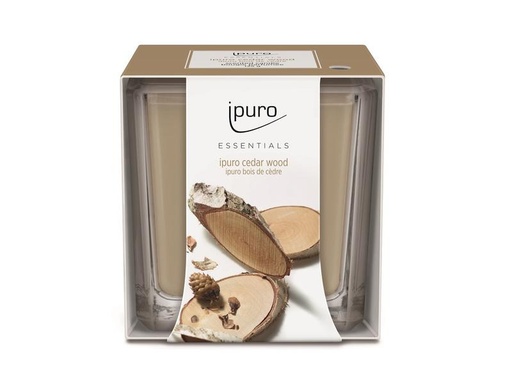[90114612 1159385] ipuro Duftkerze Cedar Wood 125 g