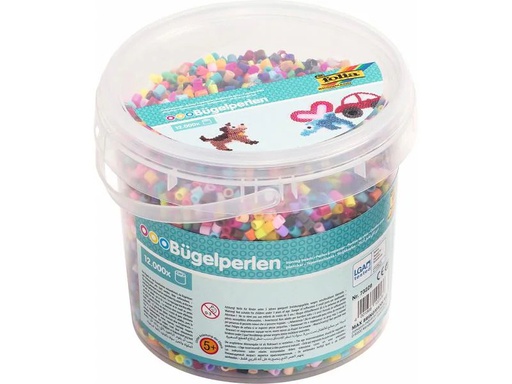 [90114742 1094706] Folia Bügelperlen 12000 Stück Mehrfarbig