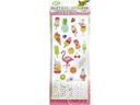 Folia Motivsticker Exotic Glitzer, 5 Blatt