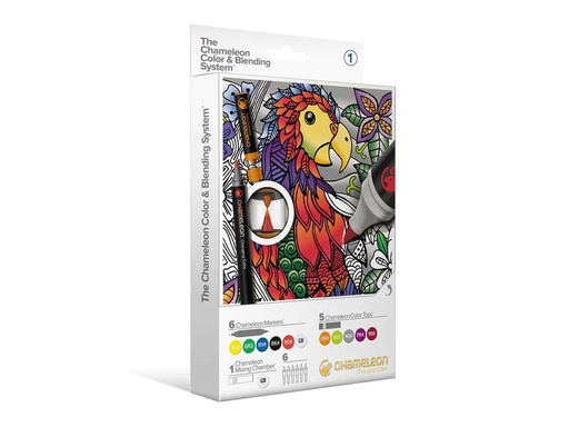 [90115388 1135382] Chameleon Brushpen Color &amp; Blending Set 1 mit 6 Marker