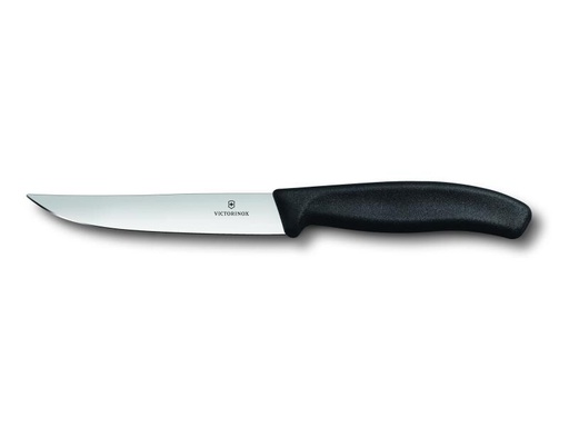 [90115774 230427] Victorinox Steakmesser Swisss Classic Gourmet 2 Stück, Schwarz