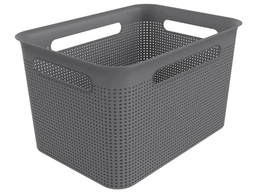 [90115913 1125220] Rotho Aufbewahrungsbox Brisen 16 l, Anthrazit