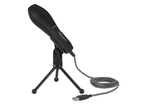 [90011570 860494] Delock Mikrofon USB Kondensator mit Tischständer