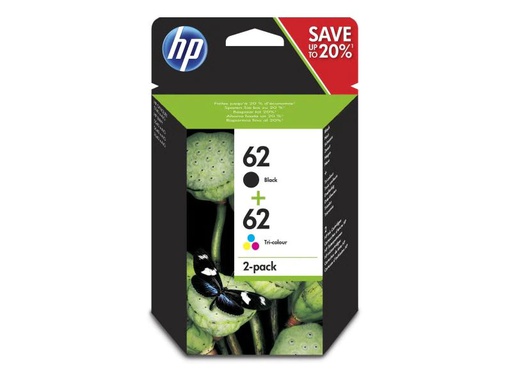 [90011597 416358] HP Combopack Nr. 62 (Tinte N9J71AE) C/M/Y/BK