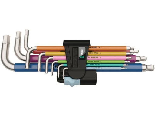 [90116257 770038] Wera Winkelschlüssel-Set 1.5-10 mm Innensechskant