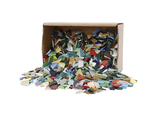[90116314 906253] Creativ Company Mosaiksteine 8 - 20 mm 2 kg, sortierte Farben
