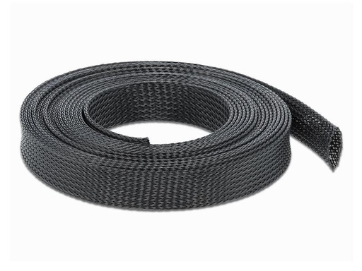 [90116368 1115915] Delock Kabelschlauch 10mx19mm, dehnbar Schwarz