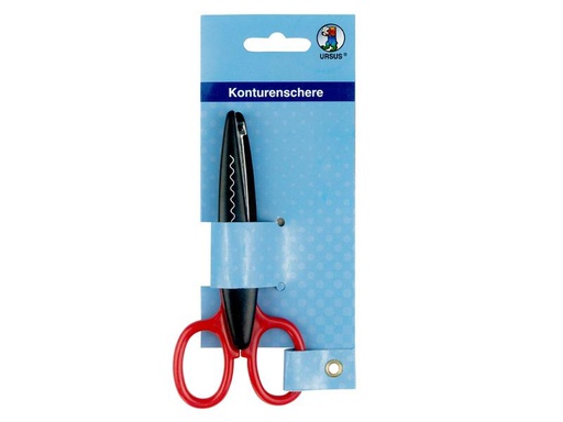 [90116552 1107537] URSUS Schere 13 cm mit Wellenschnitt