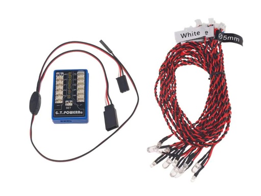 [90116568 912893] G.T. Power Modellbau-Beleuchtung Flashing Car LED