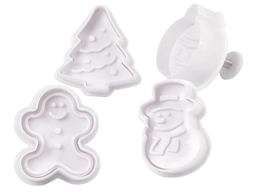 [90116678 1067018] Creativ Company Guetzli-Ausstecher Winter 4 Stück, Weihnachten/Winter