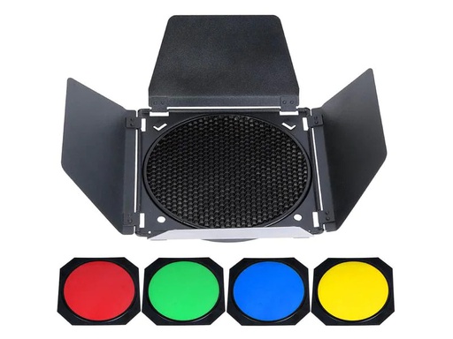 [90011661 1130269] Godox Abschrimklappe BD07 inkl. Gel-Filter