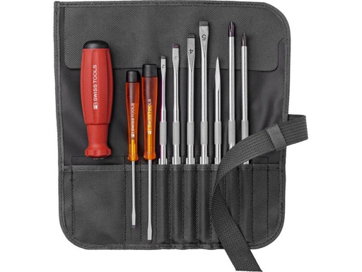 [90116885 337787] PB Swiss Tools Schraubenzieher-Set PB8218 10-teilig, Schwarz