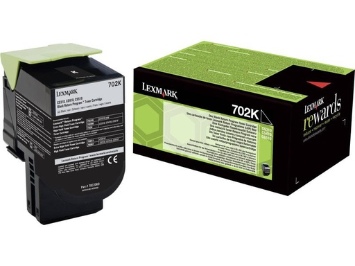 [90117068 240589] Lexmark Toner 70C20K0 Black