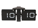 Esmée Wanduhr Flip Clock Schwarz