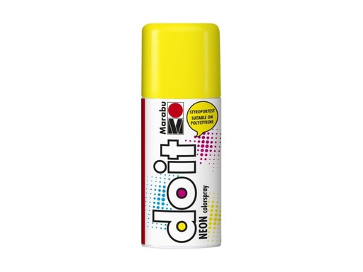 [90117315 556546] Marabu Sprühfarbe do it Neon 150 ml, Neongelb