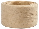Creativ Company Geschenkband Raffiabast 8 mm x 100 m, Beige