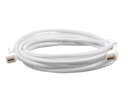 HDGear Kabel Mini-DisplayPort - Mini-DisplayPort, 3 m