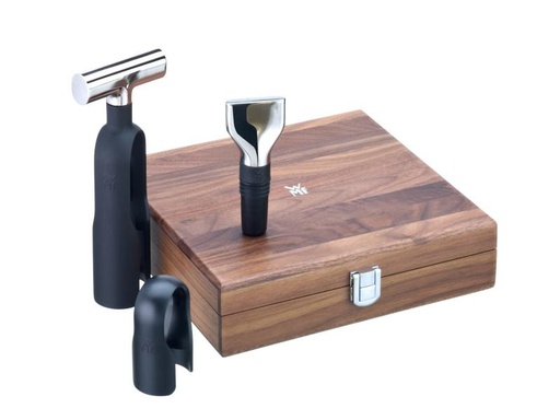 [90117484 766332] WMF Korkenzieher Set, 3-teilig, Walnuss