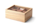 Continenta Teebeutel-Box Braun