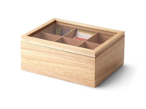 [90117544 225393] Continenta Teebeutel-Box Braun
