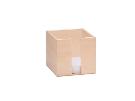 [90117638 573994] Glorex Holzartikel Notizettelbox inkl. Inhalt