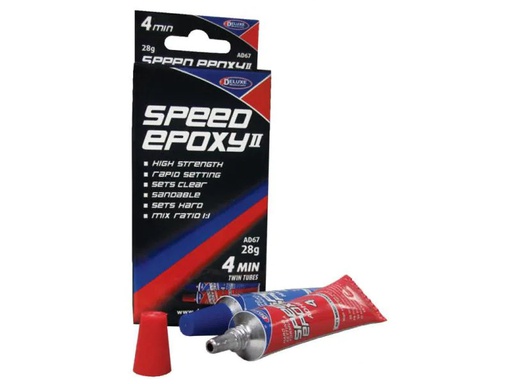 [90117944 778910] Deluxe Materials Modellbauklebstoff Speed Epoxy II 4 min Transparent