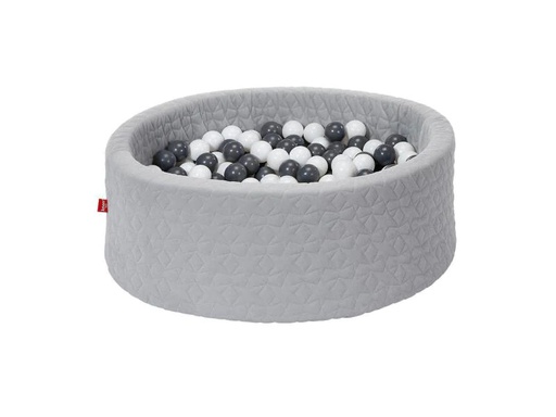 [90011786 1018361] Knorrtoys Bällebad Grau mit geometrischen Formen inkl. 300 Bälle