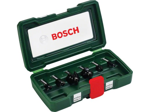 [90118108 703558] Bosch Fräserset HM 8 mm 6-teilig