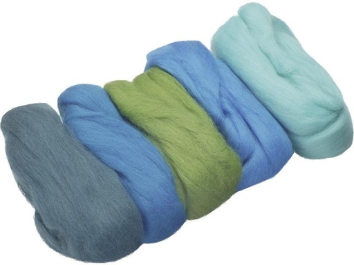 [90118148 1101944] Heyda Filzwolle Merino Mix 50 g, Türkis
