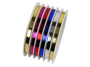 GOLDINA Geschenkband Multispule Metallic, 5 mm,  5 m