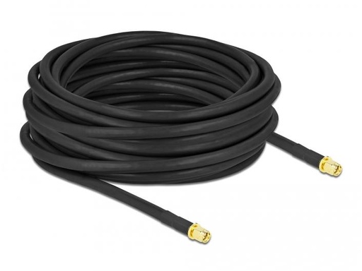 [90118281 1142873] Delock Antennenkabel LTE/5G, LMR/CFD300 SMA zu SMA, 10 m