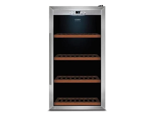 [90118323 596983] Caso Weinkühlschrank WineSafe 75 Silber, Rechts