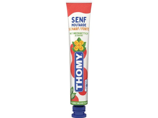 [90118460 727704] Thomy Senf scharf mit Meerrettich 100 g
